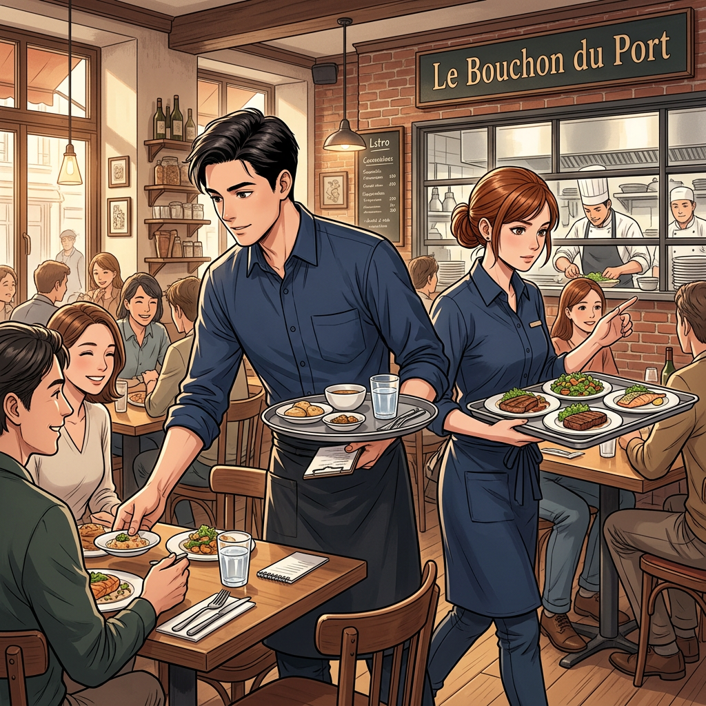 Serveur de restaurant