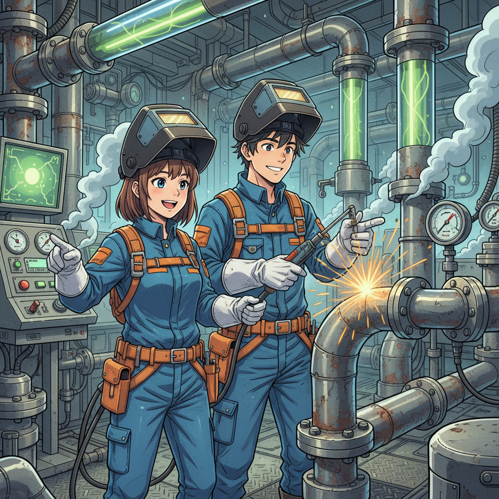 Soudeur spécialisé haute pression