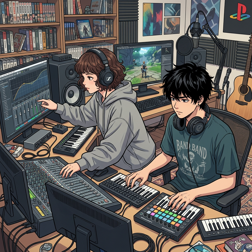 Sound Designer jeux vidéo