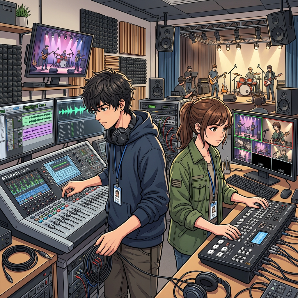 Technicien audiovisuel