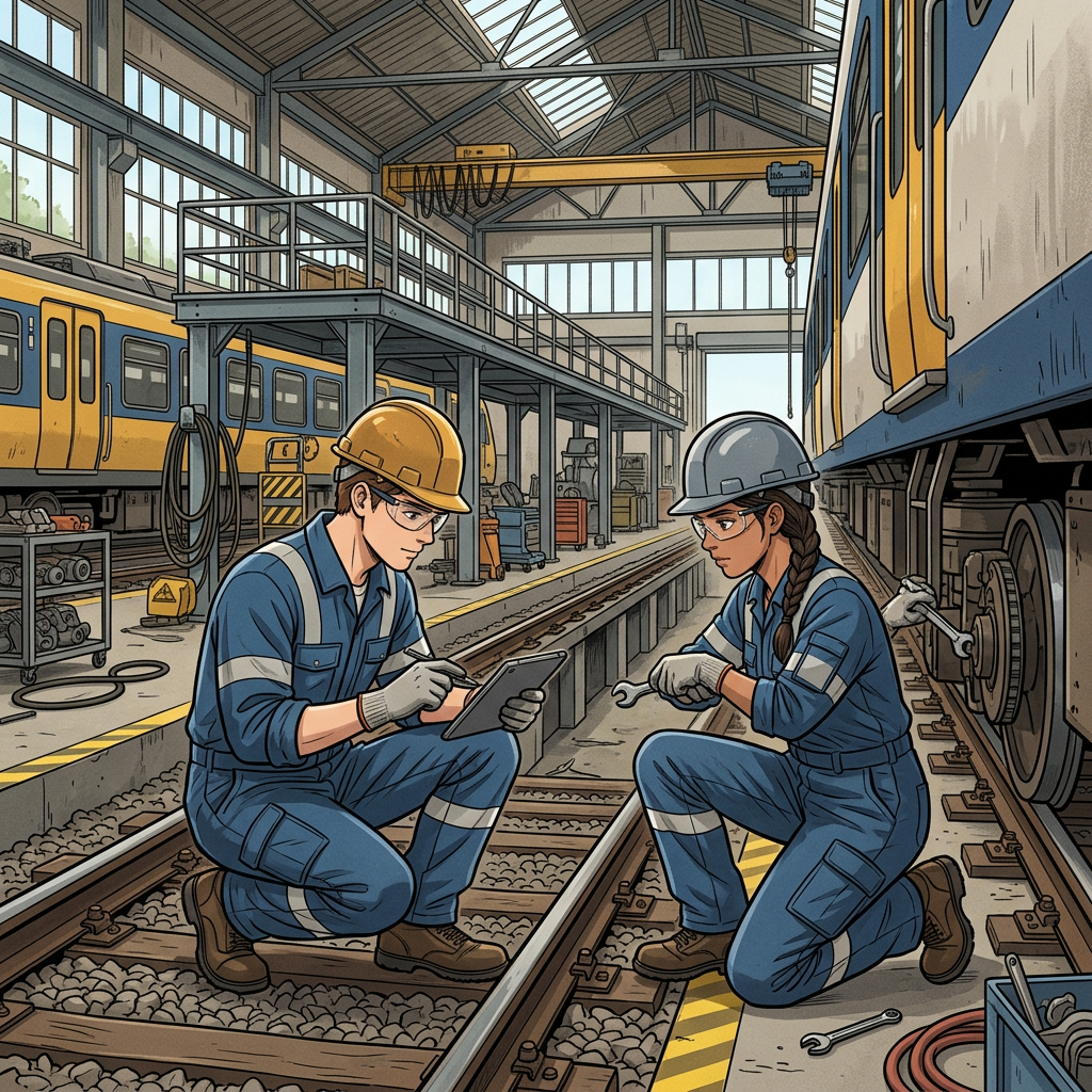 Technicien de maintenance ferroviaire