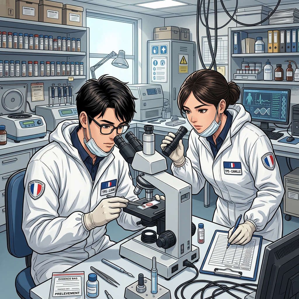 Technicien de police scientifique