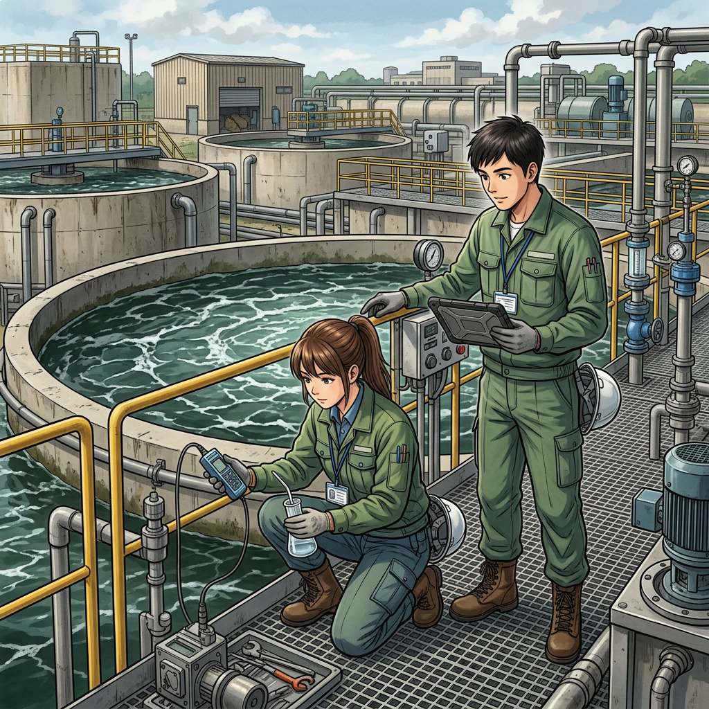 Technicien de station d'épuration