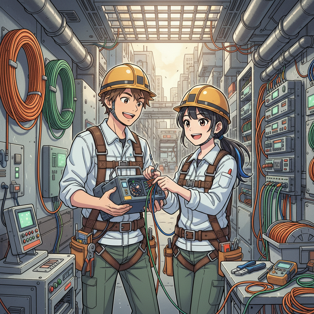 Technicien fibre optique