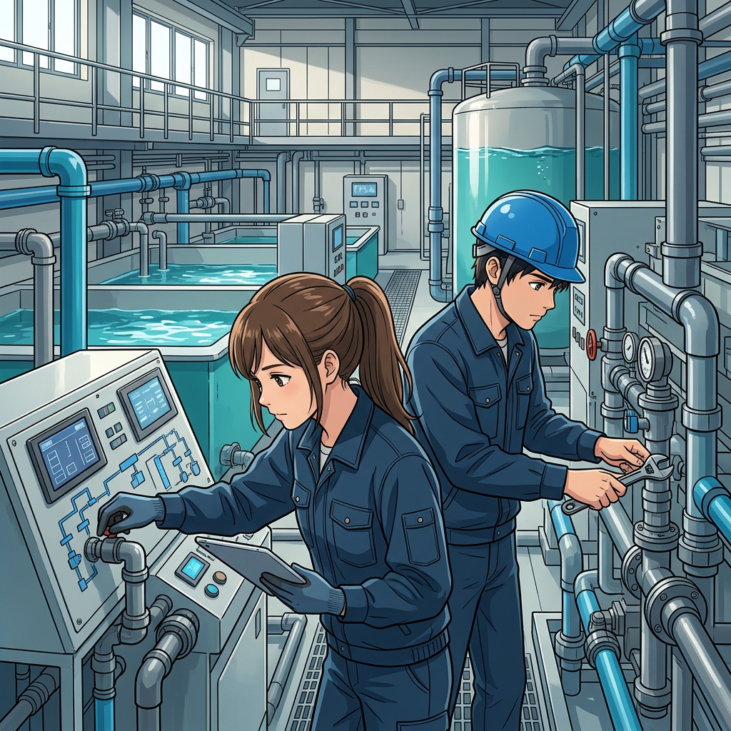 Technicien traitement des eaux