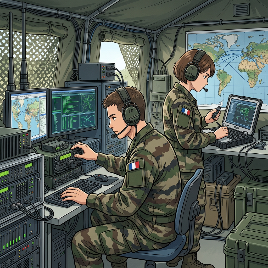 Transmetteur militaire / Spécialiste SIC