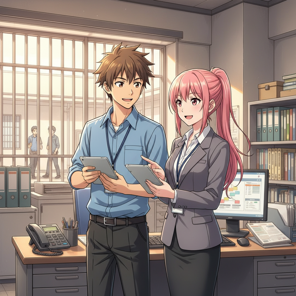 Travailleur social en milieu pénitentiaire