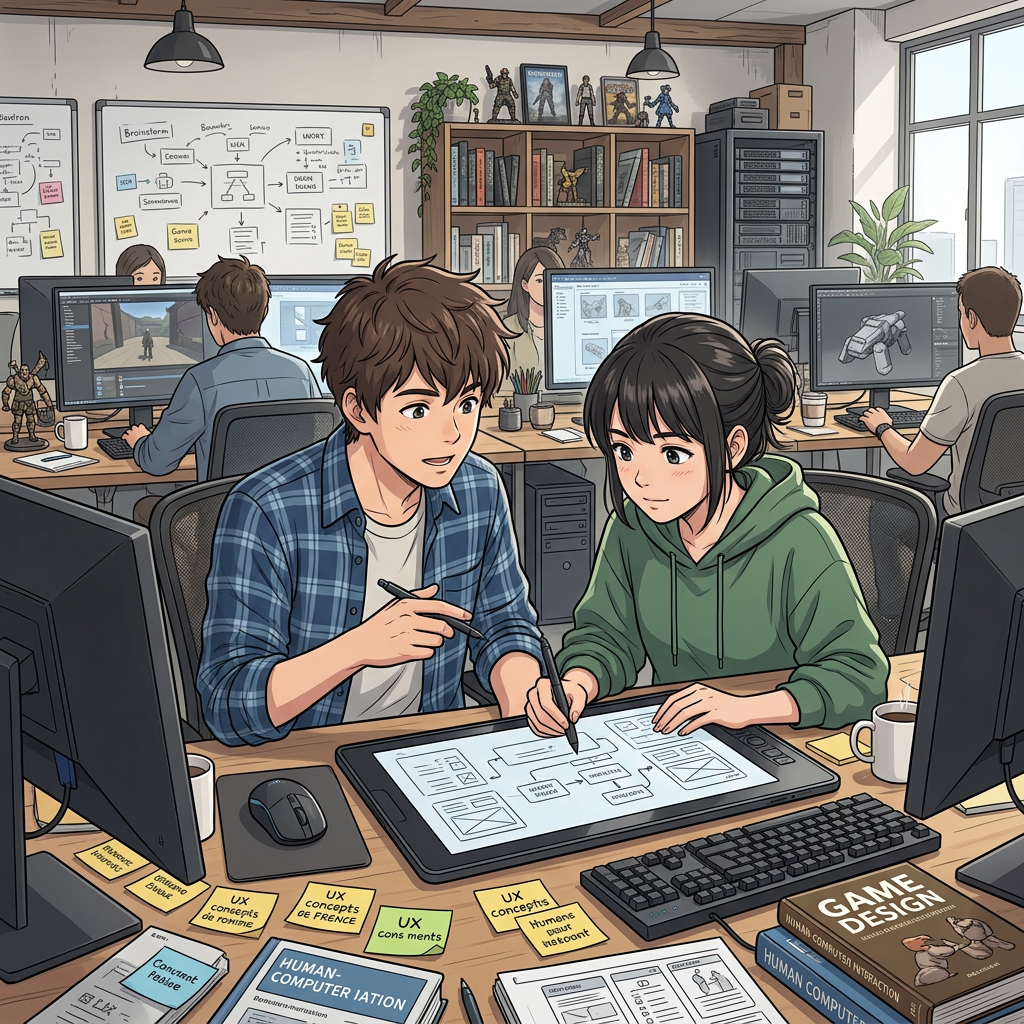 UX Designer jeux vidéo