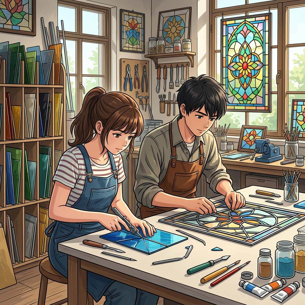 Verrier / Vitrailliste