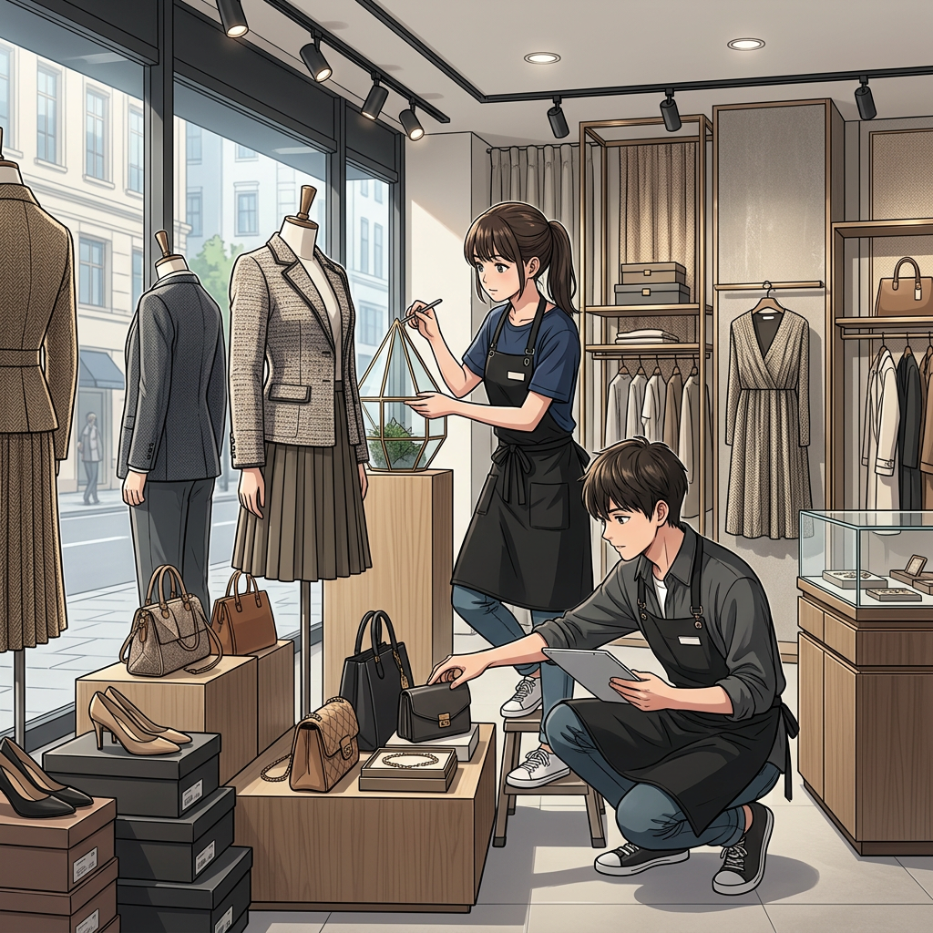 Visual merchandiser luxe