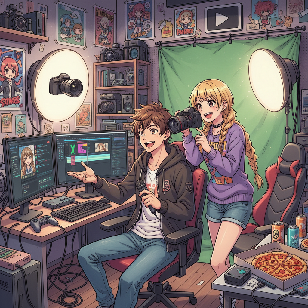 YouTubeur / Créateur vidéo professionnel