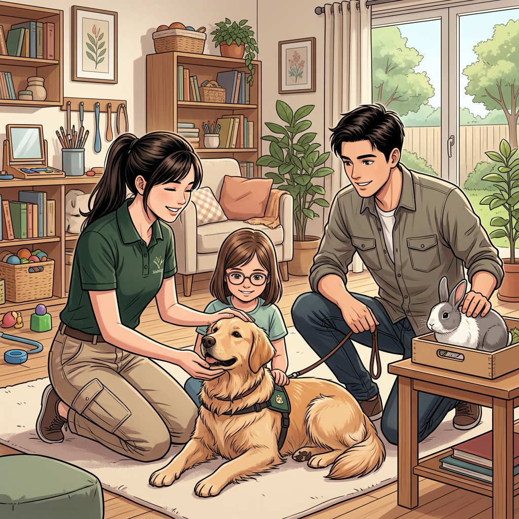 Zoothérapeute / Médiateur animal